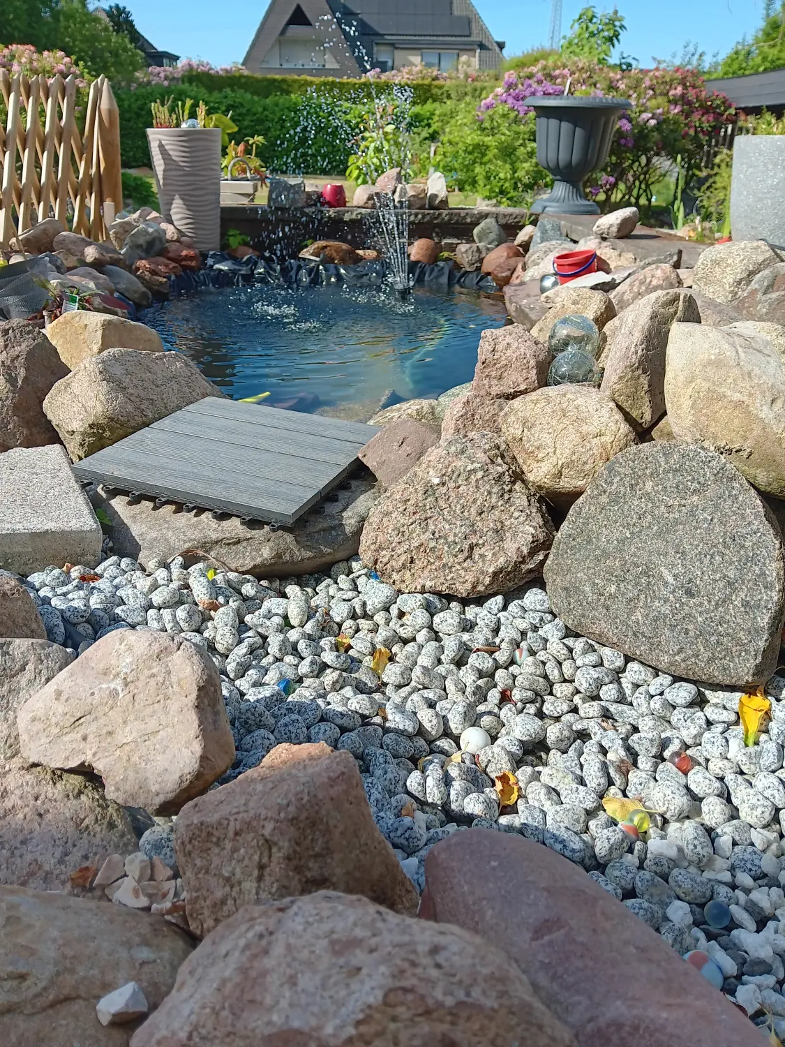 Kindertagespflege Klatschmohn - draußen im Garten